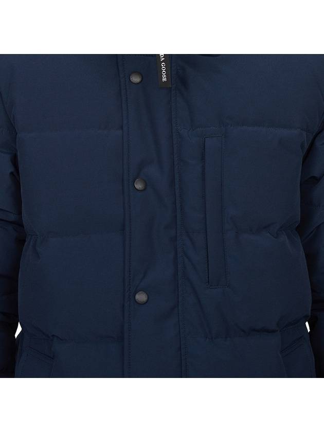 Carson Hooded Padding Parka Atlantic Navy - CANADA GOOSE - BALAAN 11