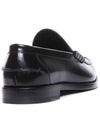 Mr G Mocassin Leather Loafers Black - GIVENCHY - BALAAN 4