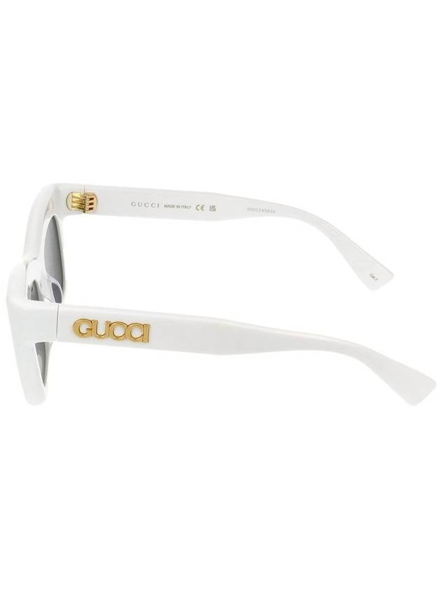 24SS Sunglasses GG1773S 002 WHITE WHITE GRAY - GUCCI - BALAAN 4