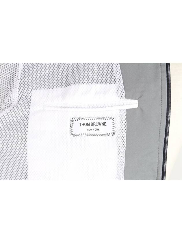 Golf Tech Three Stripe Zip Up Jacket 1 - THOM BROWNE - BALAAN 9