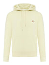 Fox Head Patch Regular Hoodie Chalk Yellow - MAISON KITSUNE - BALAAN 1