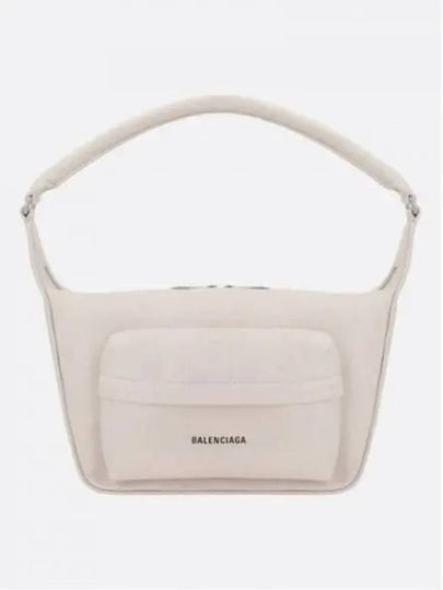 Raver Handle Medium Bag Logo Shoulder Bag White - BALENCIAGA - BALAAN 2