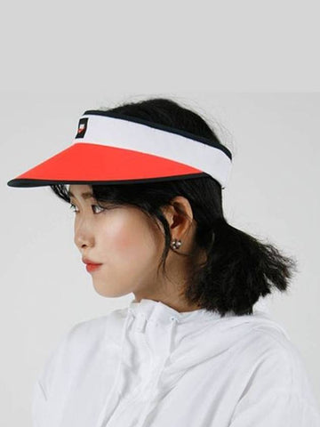 01829366100Golf Visor Sun CapWhite Red Black - NIKE - BALAAN 1