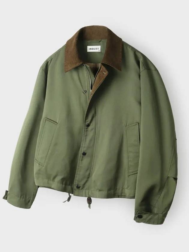 Heritage Half Hunting Jacket Khaki - INDUST - BALAAN 5