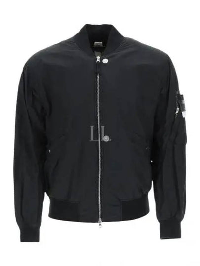 Men's Shadow Project Bomber Jacket Black - STONE ISLAND - BALAAN 2