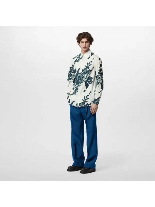 Long sleeve printed cotton shirt 1AFAVZ - LOUIS VUITTON - BALAAN 1