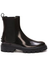 glossy Chelsea boots black - TOD'S - BALAAN.