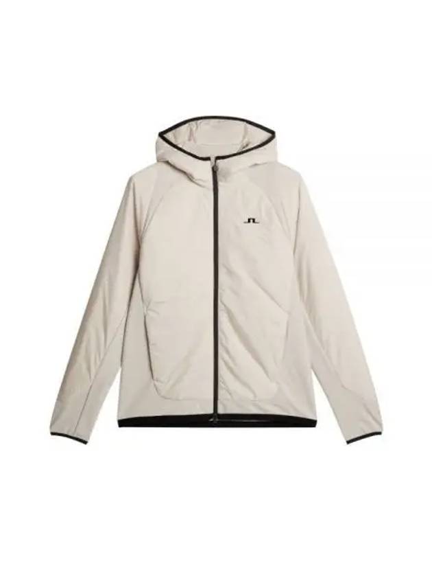 Shawn Hybrid Hooded Jacket Moonbeam - J.LINDEBERG - BALAAN 2