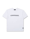 Basic T-Shirt White - COMMONZ - BALAAN 1