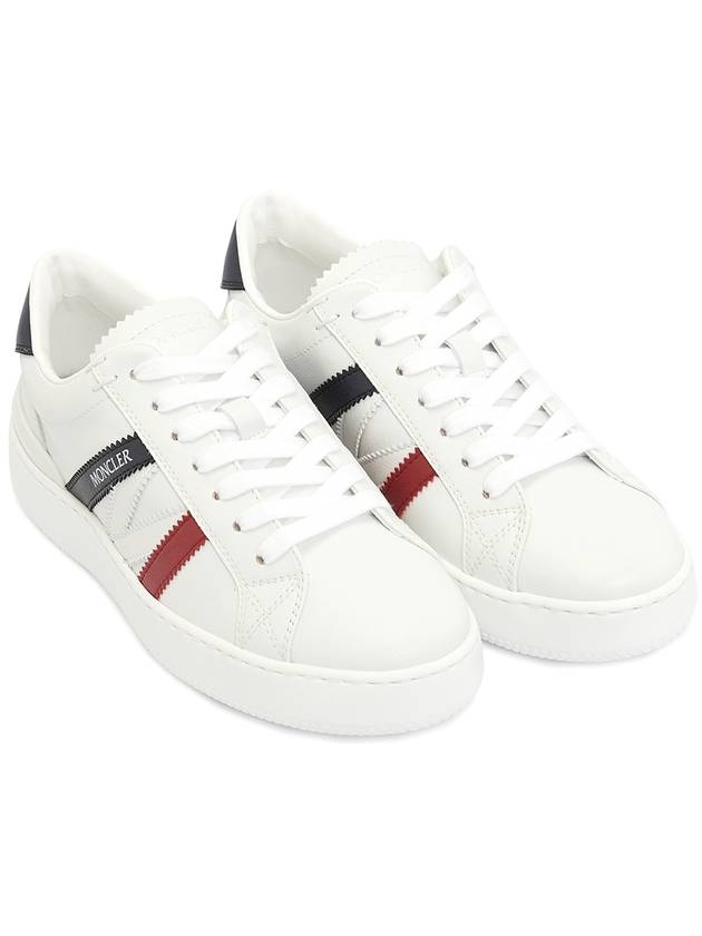 Monaco M Low Sneakers White - MONCLER - BALAAN 4