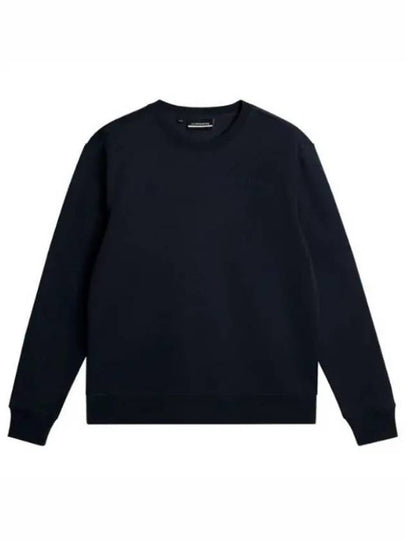 Alpha Crew Neck Sweatshirt Navy - J.LINDEBERG - BALAAN 2