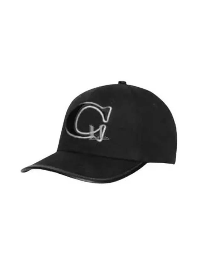 Embroidered Logo Ball Cap Black - COACH - BALAAN 2