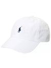 Embroidered Pony Ball Cap White - POLO RALPH LAUREN - BALAAN 2