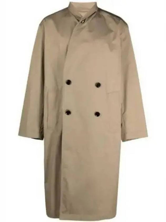 Coat WRAP COLLAR TRENCH CO1016 LF1154 240 Wrap Collar Trench - LEMAIRE - BALAAN 2