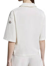 Logo Polo Shirt White - MONCLER - BALAAN 6