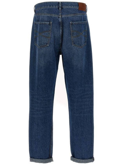 Brunello Cucinelli Logo Embroidery Jeans - BRUNELLO CUCINELLI - BALAAN 2