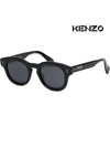 Sunglasses KZ40163I 01A round black horn rim - KENZO - BALAAN 7