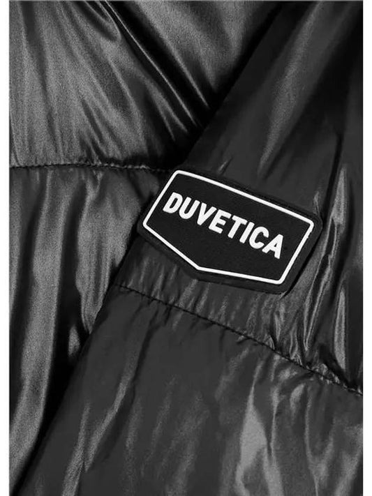 TIFO hooded down jacket black - DUVETICA - BALAAN 2