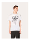 Men's printed short sleeve tshirt VMG05D6150BO - VALENTINO - BALAAN 2