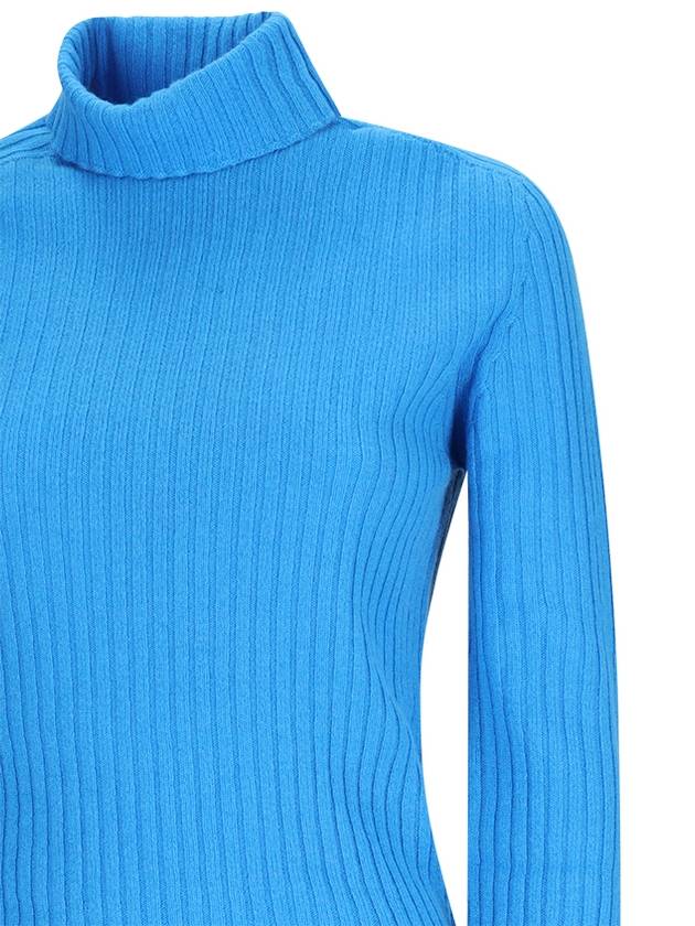 HIGH NECK AND RIBBED SWEATER - PINKO - BALAAN 3