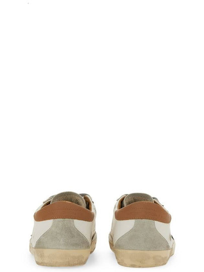 Brown Tab Superstar Classic Low Top Sneakers White - GOLDEN GOOSE - BALAAN 2