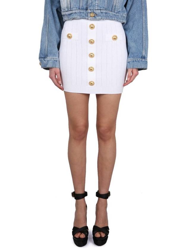 Balmain Mini Skirt - BALMAIN - BALAAN 1