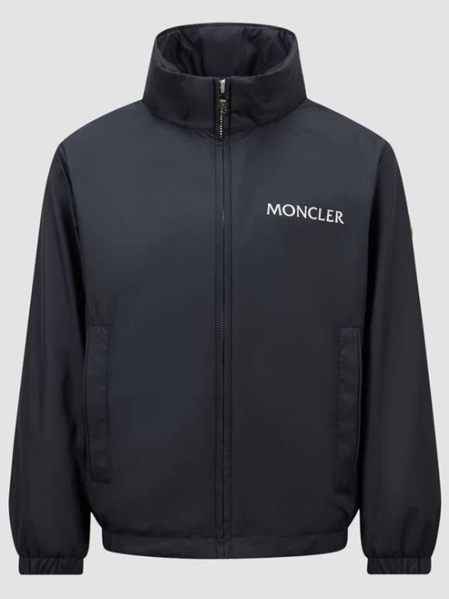 Warne Hooded Jacket Dark Blue - MONCLER - BALAAN 2