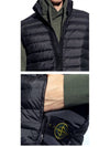 8115G0724 A0029 Wappen Patch Loom Woven Nylon Down Padding Vest Black Men s Jacket TFS - STONE ISLAND - BALAAN 5