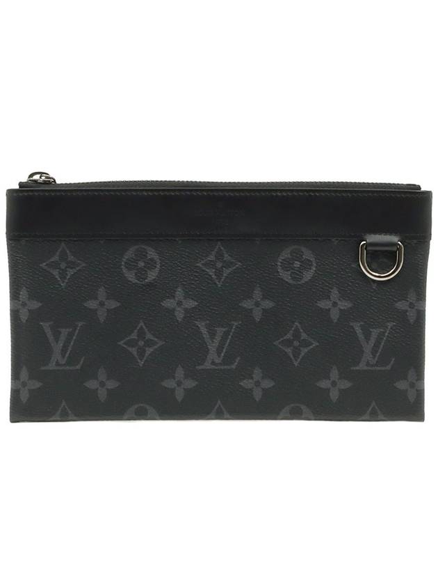 Monogram Eclipse Canvas Discovery Pochette PM Mini Clutch - LOUIS VUITTON - BALAAN 1