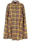 Face Connection Tartan Check Overshirt - FAITH CONNEXION - BALAAN 1