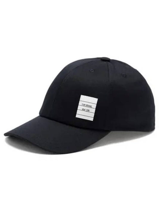 Classic Logo Patch Ball Cap Navy - THOM BROWNE - BALAAN 2