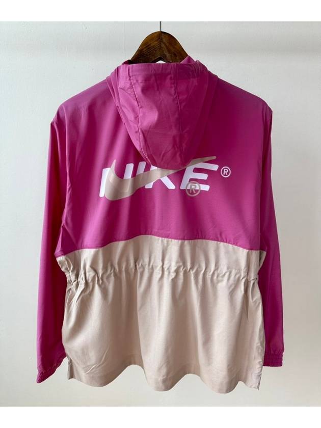 Women's Sportswear Rappel Hooded Jacket Pink - NIKE - BALAAN 3