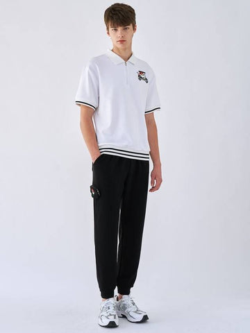 Hook slice ball pocket jogger pants black - GOXO - BALAAN 1