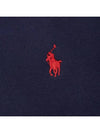 Embroidered Logo Pony Crew Neck Sweatshirt Navy - POLO RALPH LAUREN - BALAAN 5