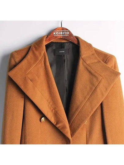 Smith Market used luxury goods camel coat women s clothing - SYSTEM - BALAAN 2