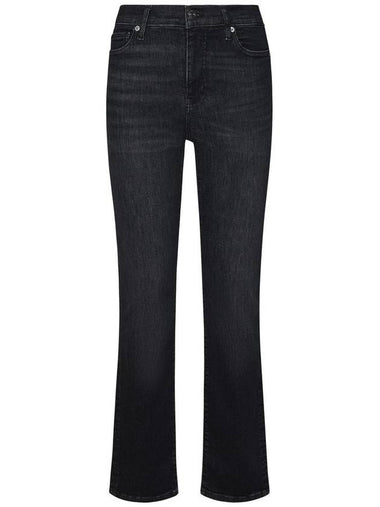 Frame Denim Le High Straight Long Jeans - FRAME - BALAAN 1