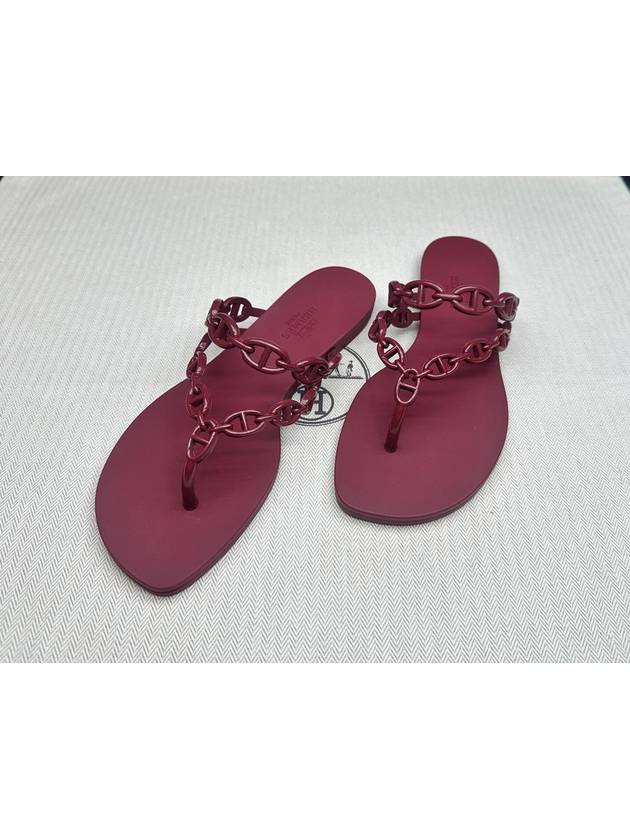 Island Sandals Rouge H - HERMES - BALAAN 2