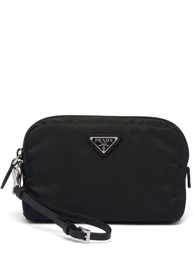 Re-Nylon zip-up pouch - PRADA - BALAAN 1