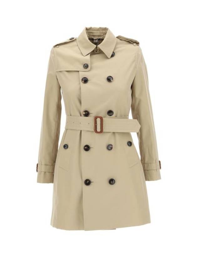 Kids Gabardine Trench Coat Beige - BURBERRY - BALAAN 1