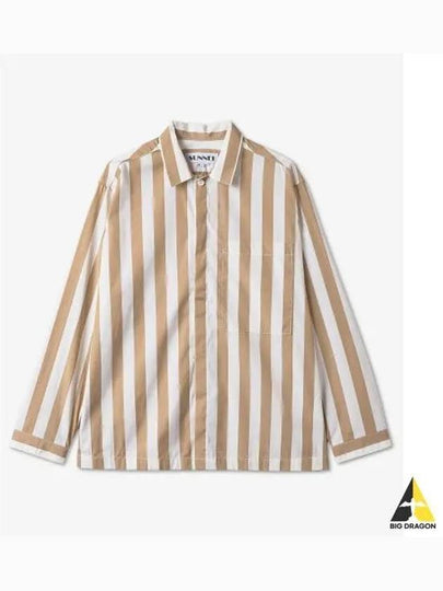 Striped Shirt White Beige CRTWXSHR009POP003T391 - SUNNEI - BALAAN 2