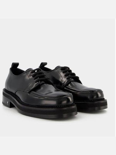 Square Toe Derby Black - AMI - BALAAN 2