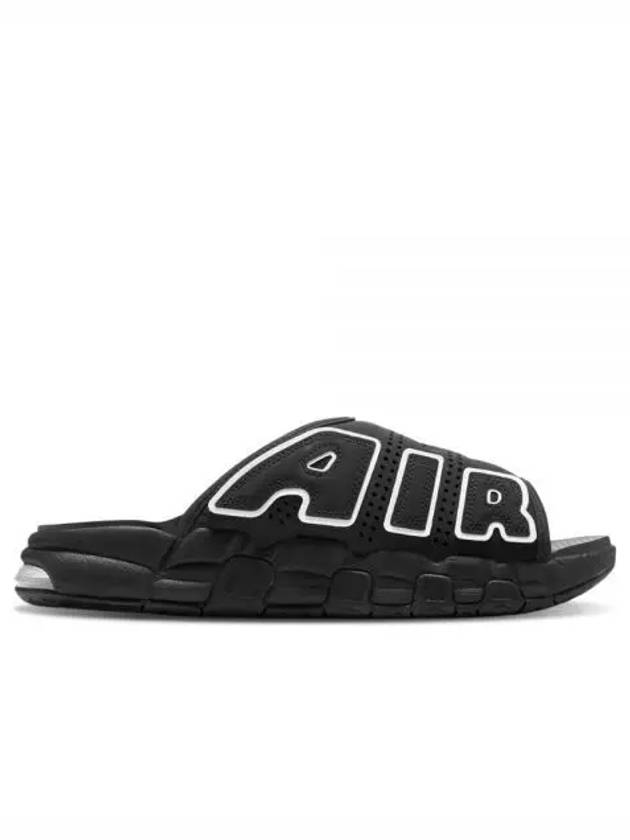 Air More Uptempo Slippers Black - NIKE - BALAAN 2