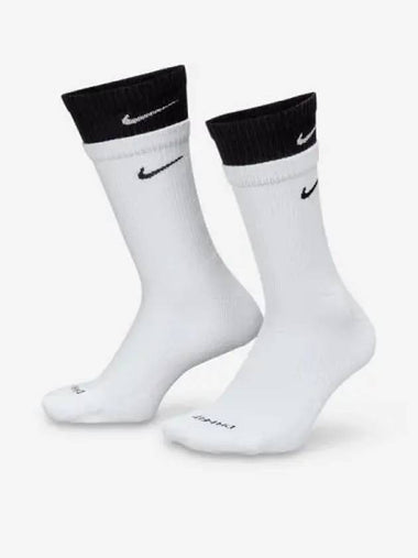 U NK EVERYDAY PLUS CUSH CREW 1 PR 144 DOUBLE SOCK - NIKE - BALAAN 1