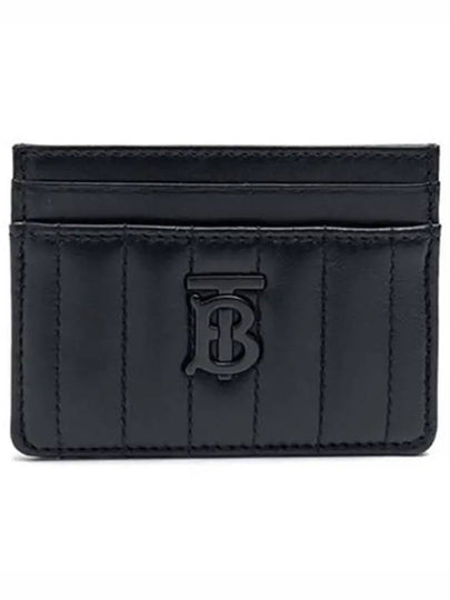 Quilted Leather Lola Card Wallet Black - BURBERRY - BALAAN 2