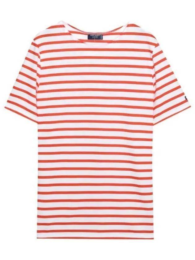 Levant Striped Sailor Short Sleeve T-Shirt Neju Sanguin - SAINT JAMES - BALAAN 1