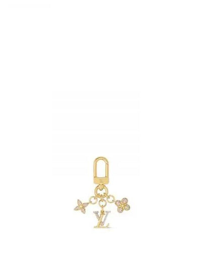 Micro Charms LV Iconic Key Holder Gold - LOUIS VUITTON - BALAAN 2