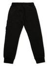 Kids Compass Logo Patch Training Jogger Track Pants Black - STONE ISLAND - BALAAN 4