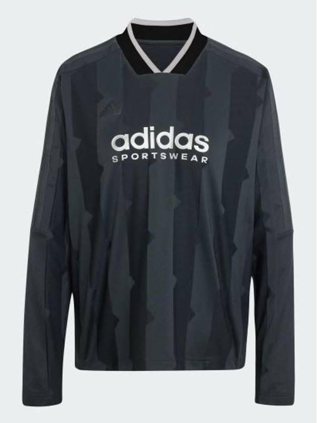 Tiro Cut 3 Stripes Jacquard Long Sleeve T Shirt Black - ADIDAS - BALAAN 2