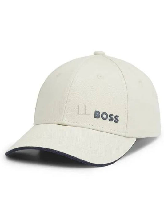 Lettering Logo Ball Cap Beige - HUGO BOSS - BALAAN 2