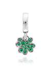 792751C01 Four Leaf Four Leaf Clover Pendant and Dangle Silver Charm - PANDORA - BALAAN 2